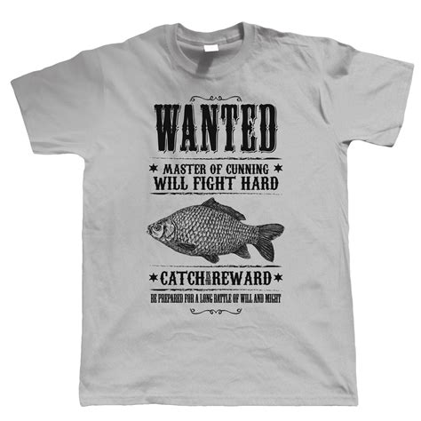 1600+ gift ideas for men, women & kids on all occasions, christmas, anniversaries, birthdays and much more. Wanted Poster, Mens Fishing T Shirt, Carp Coarse, Gift for ...
