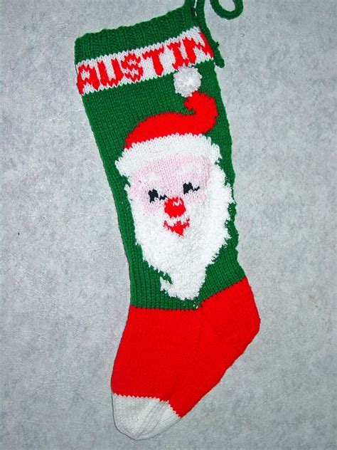 Knitted Christmas Stocking Patterns Free