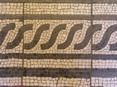 Mosaic Tiles Roman Pattern Pattern Pinterest