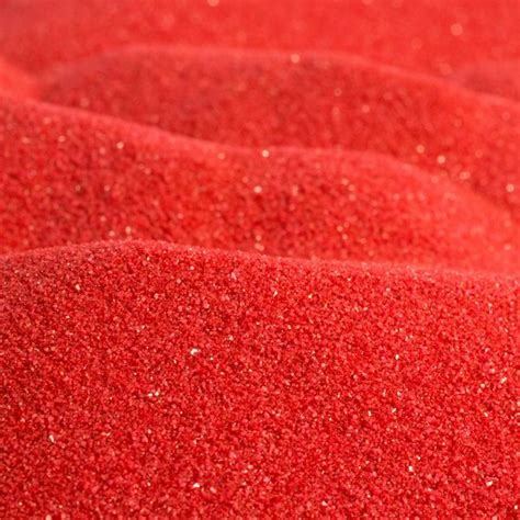 Classic Colored Sand Red 25 Lb 113 Kg Box