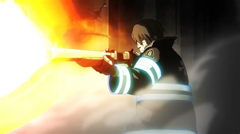 Enen No Shouboutai Takehisa Hinawa Anime Anime Boys Gun Anime
