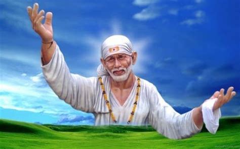 Sai Baba Ji With Open Hand God Pictures