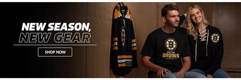 Boston Bruins Gear Bruins Tees Hats Apparel