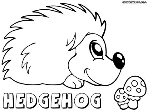 Hedgehog Coloring Pages Coloring Pages To Download And Print