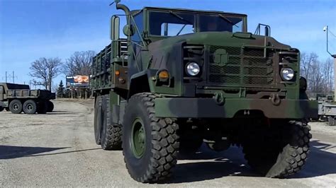M923 6x6 Military 5 Ton Cargo Truck For Sale C 200 93 Youtube