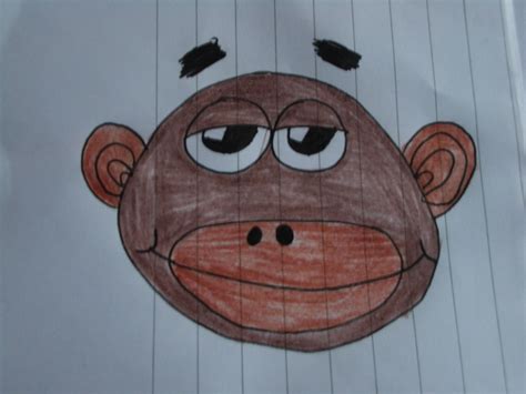 Funny Monkey Drawing by rockstar11467 - DragoArt