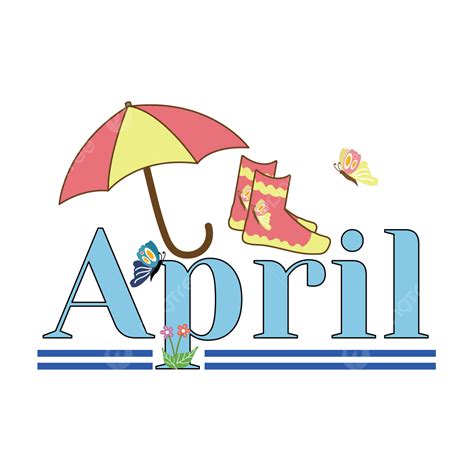 April Rain Clipart Png Images Umbrella And Rain Boots April Clip Art