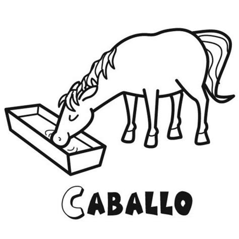 Dibujos de caballos de la granja para dibujar - Imagui
