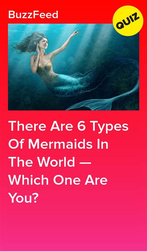 there are 6 types of mermaids in the world — which one are you in 2021 personality quizzes