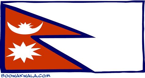 Népal Drapeau