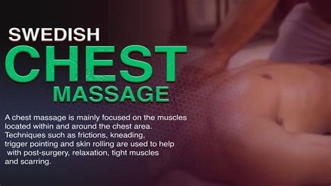 Chest Massage Swedish Chest Massage Asmr Chest Massage Fitness Massage Youtube