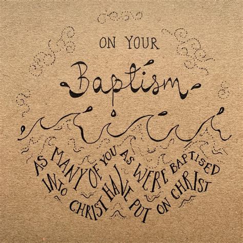 Baptism Cards Pack of 6 - Etsy
