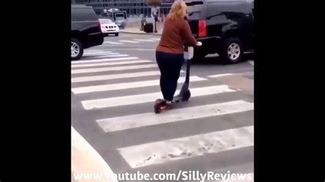 Related:the 10 best rollerblades for men, women, kids. Woman on Rental Electric Scooter Falls Down In Street ...