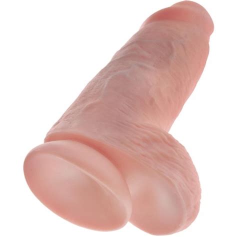King Cock 9 Inch Chubby Realistic Cock Flesh Sex Toys At Adult Empire