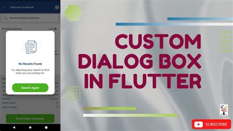 How To Implement A Custom Dialog Box In Flutter Doripot