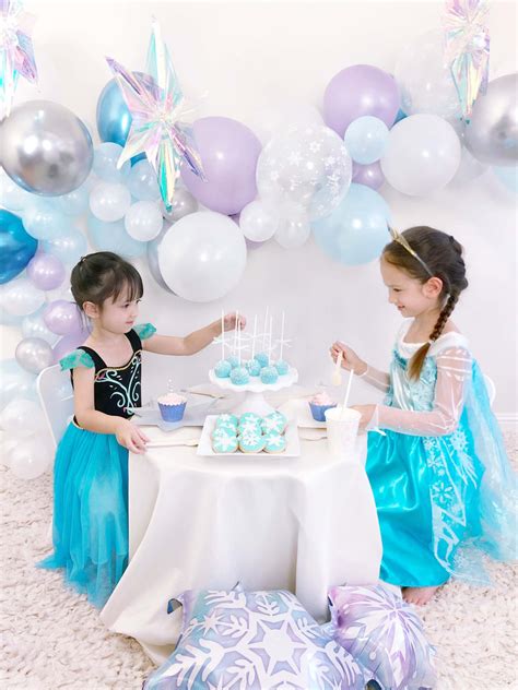 Girls Frozen Themed Birthday Party Ideas Momo Party