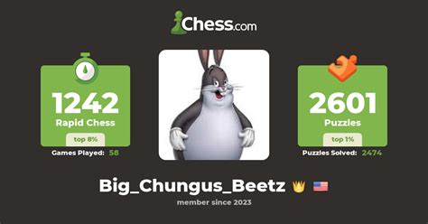 Big Chungus Big Chungus Beetz Chess Profile Chess Com