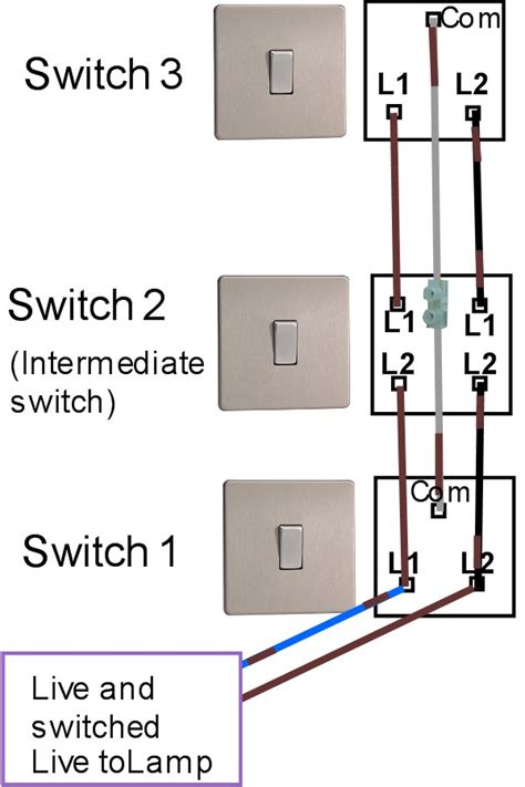 These switches do not have an on/off position like single pole switches. Wiring Advice (lights) - boards.ie