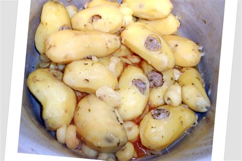 Recette de Pomme de terre farcie à lautocuiseur