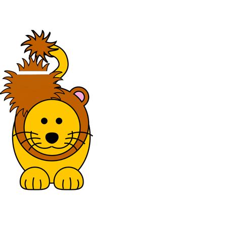 Cartoon Golden Lion Png Svg Clip Art For Web Download Clip Art Png