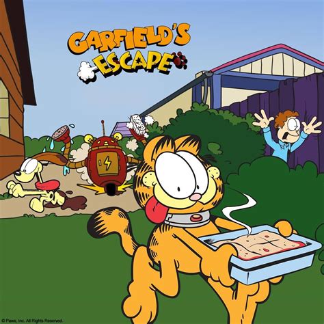 Garfield Game Garfield A Comics Bart Simpson