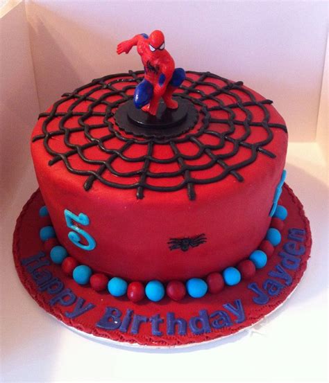 Spiderman Birthday Cake Ideas Pictures Spiderman Birthday Cake