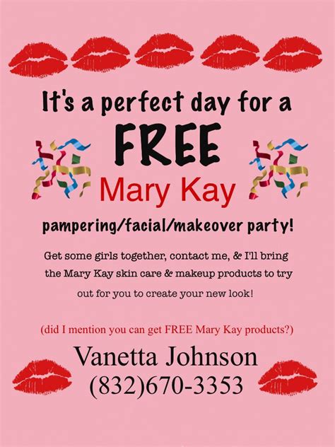 Mary Kay Official Site Mary Kay Flyers Mary Kay Mary Kay Party