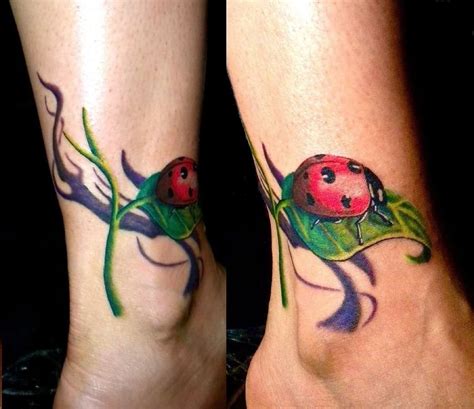 Ladybug Tattoos Designs Ideas And Meaning Tattoos For You