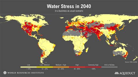 World Drought Map 2021