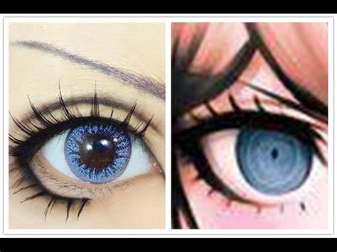 Anime Eyes Makeup Tutorial Without Contacts Saubhaya Makeup