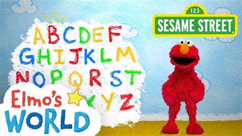 Sesame Street Alphabet Letters