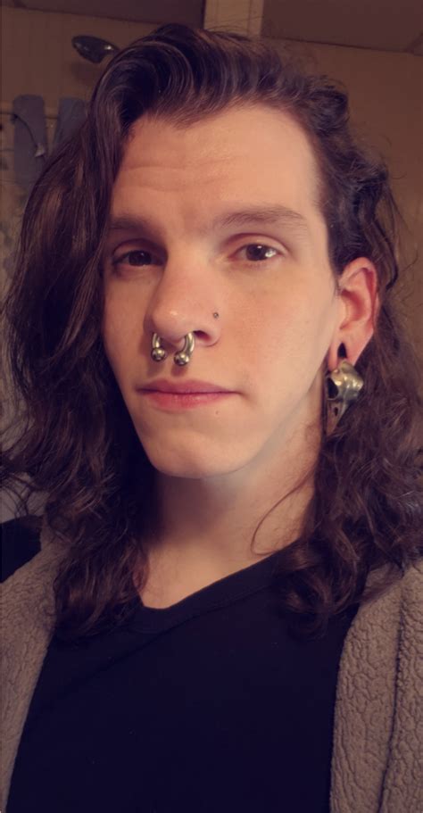 Finally Got Around To Stretching My Septum Back Up To A 4g Rstretched
