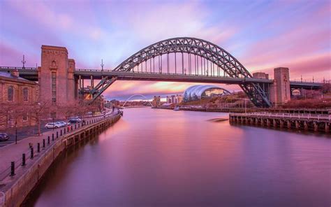 Tyne Bridge Is A Through Arch Bridge Over The River Tyne In North East