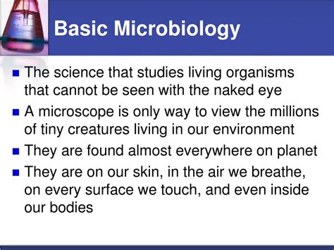 Ppt Basic Microbiology Chapter 3 Section 4 Powerpoint Presentation