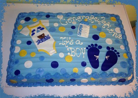 Baby Showers Ideas Themes Games Gifts Baby Shower Sheet Cakes For Boy