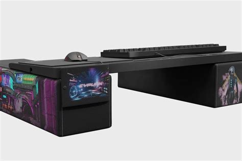 This Limited Edition Cyberpunk Coated Gaming Couch Desk Is Here To Up