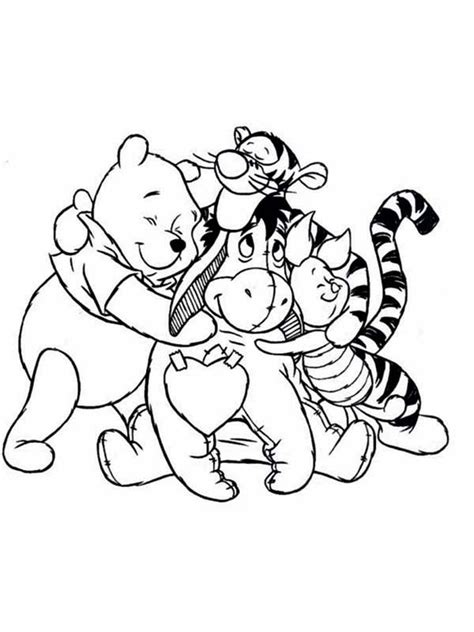 Find another picture on bratz coloring pages , kid coloring pages , and etc. Whinne The Phoo - Free Colouring Pages