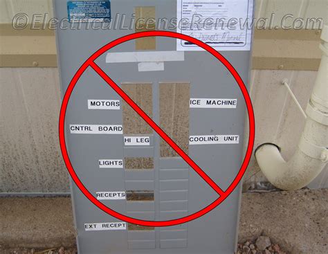 Circuit Breaker Electrical Panel Box Labels Identify All Your Circuits Electrical Equipment