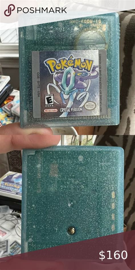 Authentic Pokemon Crystal Version Gameboy Color 2001 Nintendo