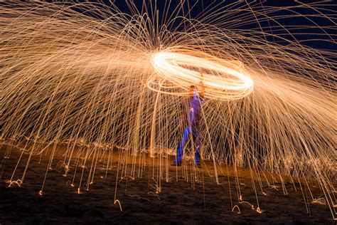 Fire Spinning With Steel Wool A Special Effects Tutorial