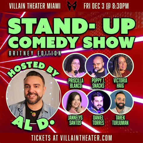 Stand Up Comedy Show — Villain Theater