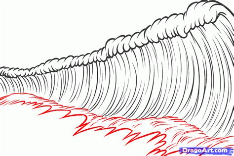 136kb, tsunami wave drawing picture with tags: How to Draw a Tsunami, Tsunami, Tsunamis, Step by Step ...