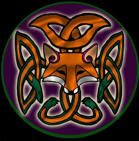 Celtic Fox Knot By Kitsunegeisha On Deviantart