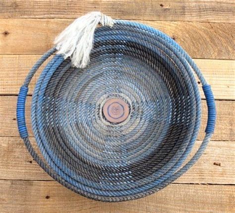 Lariat Basket ~ Lb1403 Lariat Rope Crafts Rope Crafts Diy Western