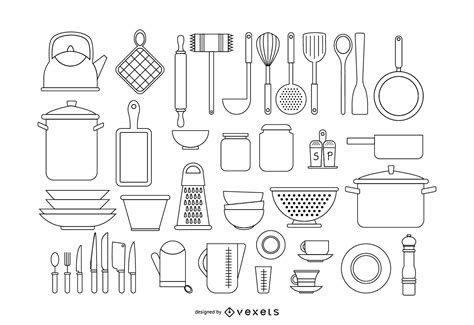 Kitchen Vector And Graphics To Download