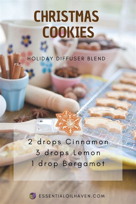 Christmas Essential Oil Diffuser Blend Christmas Cookies