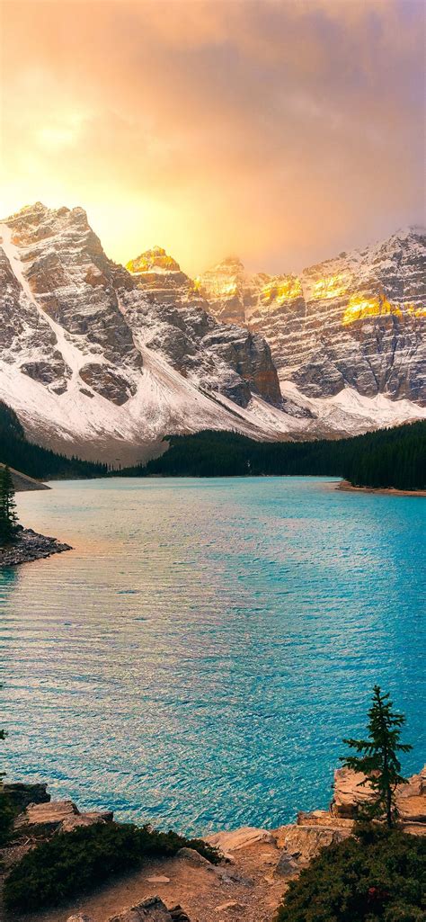 Moraine Lake Iphone Wallpapers Free Download