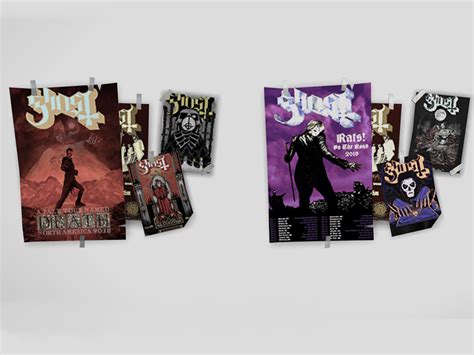 The Sims Resource The Band Ghost Multi Posters