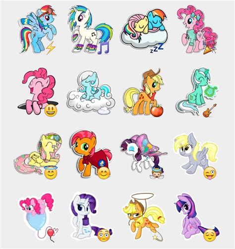 My Little Pony Stickers Set Telegram Stickers