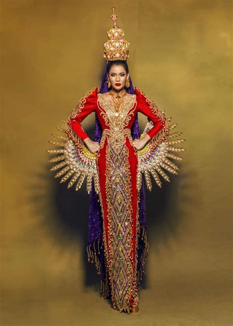 Look Leren Bautistas Maranao Princess National Costume For Miss Globe